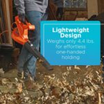 180 MPH Electric Leaf Blower - Hình 6