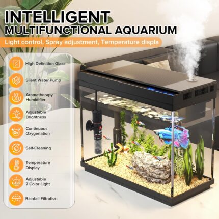 Smart Gallon All – Smart 10-Gallon All-in-One Aquarium Kit with — view 2