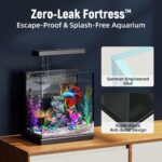 Compact Betta Fish Tank with LED Light & Bio-Ceramic Filter — view 6