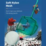 Small Green Fish Net with Soft Nylon Mesh for Aquarium — view 2