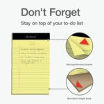 Narrow Ruled Yellow Notepads - Hình 5