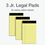 Narrow Ruled Yellow Notepads - Hình 6