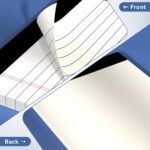 White College Ruled Notepads - Hình 6