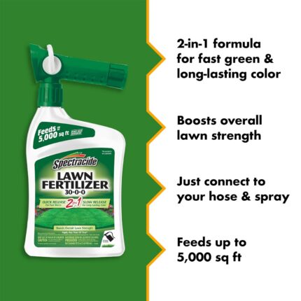 Liquid Lawn Fertilizer 30-0-0 Spray - 3 Pack