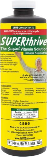 The Original Plant Vitamin Solution - Kelp Growth Concentrate