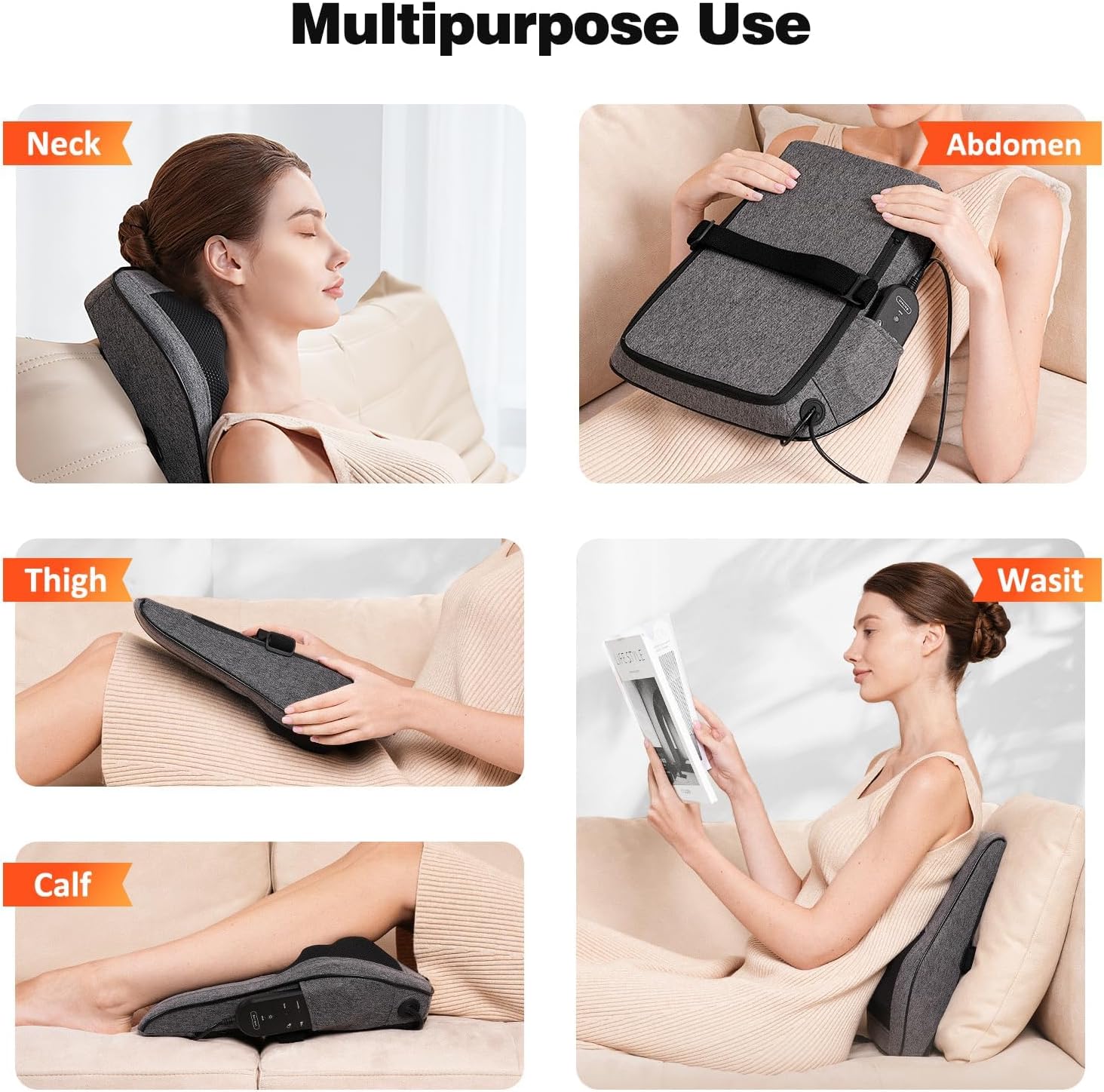 Boriwat Shiatsu Massager with Heat - Hình 6