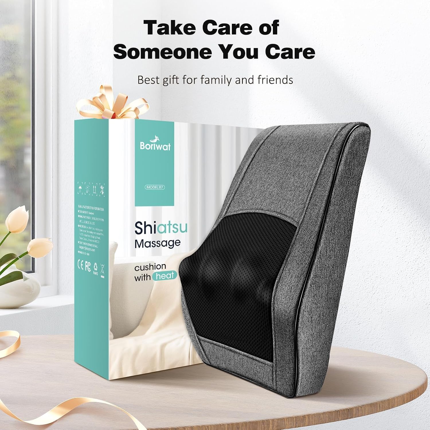 Boriwat Shiatsu Massager with Heat - Hình 9