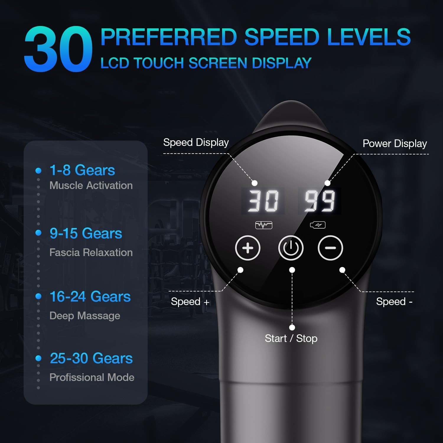 Professional Percussion Massager - Hình 2