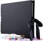 Black Scrapbook Album