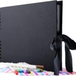Black Scrapbook Album
