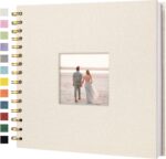 Linen Scrapbook Album