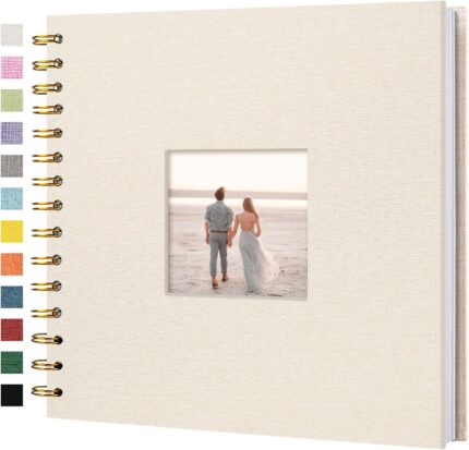 Linen Scrapbook Album