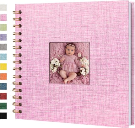 Linen Scrapbook Album