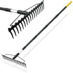 Telescopic Manganese Steel Rake