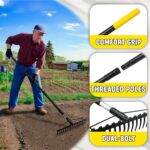 Telescopic Manganese Steel Rake - Hình 5