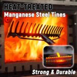 Telescopic Manganese Steel Rake - Hình 8