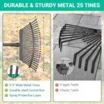 Durable Folding Garden Rake - Hình 4