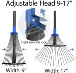 Expandable Garden Leaf Rake - Hình 3