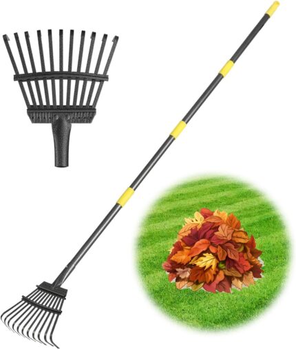 Compact Telescoping Garden Rake