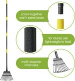 Compact Telescoping Garden Rake - Hình 5