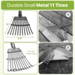 Compact Telescoping Garden Rake - Hình 6