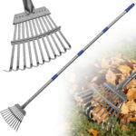 Adjustable Steel Tine Rake