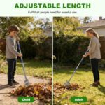Adjustable Steel Tine Rake - Hình 3