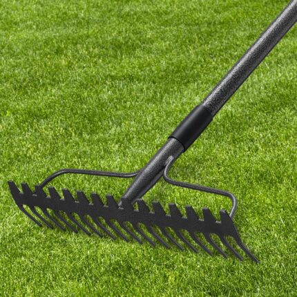 Adjustable Heavy Duty Garden Rake