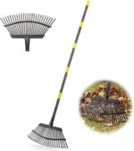 Collapsible Steel Leaf Rake - Hình 11
