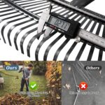 Collapsible Steel Leaf Rake - Hình 3