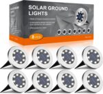 12-Pack Solar Ground Path Lights