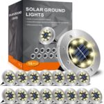 12-Pack Solar Ground Path Lights