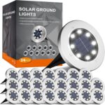 12-Pack Solar Ground Path Lights