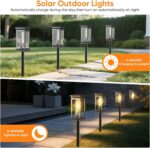 Modern Solar Landscape Path Lights