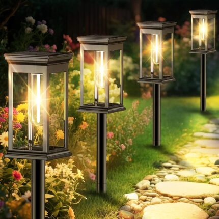 Modern Solar Landscape Path Lights