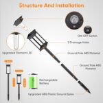 Modern Solar Landscape Path Lights
