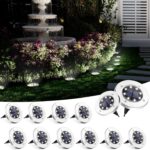 Solar Disk Ground Lights