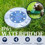 Solar Disk Ground Lights