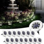 Solar Disk Ground Lights
