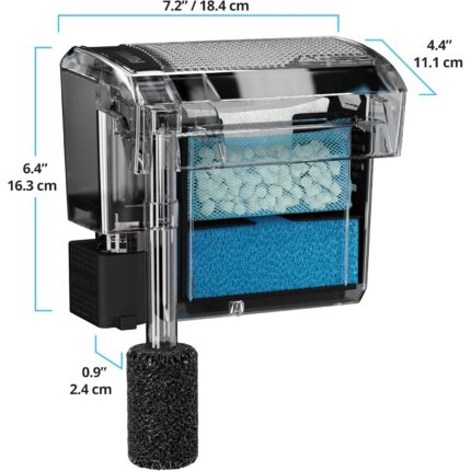 50 Power Filter – 4-Stage Filtration for 20-50 Gallon — view 2