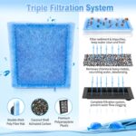Blue Aquarium Filter Cartridges for Penguin Power Filters (6-Pack) — view 3