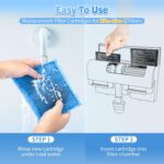 Blue Aquarium Filter Cartridges for Penguin Power Filters (6-Pack) — view 5