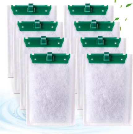 5-in-1 Advanced Aquarium Filter Cartridges with Zeo-lite (8-Pack)