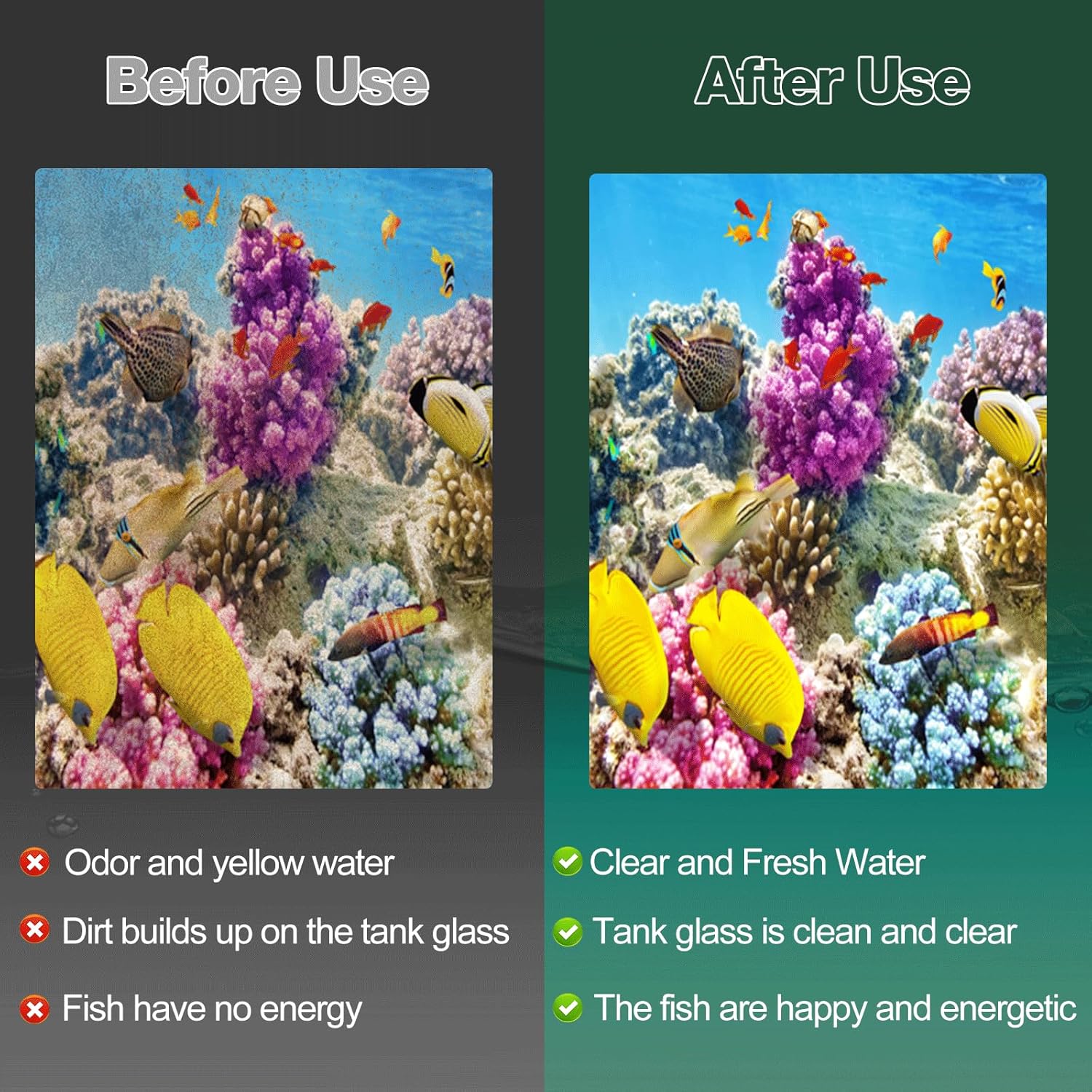 5-in-1 Advanced Aquarium Filter Cartridges with Zeo-lite (8-Pack) — view 7