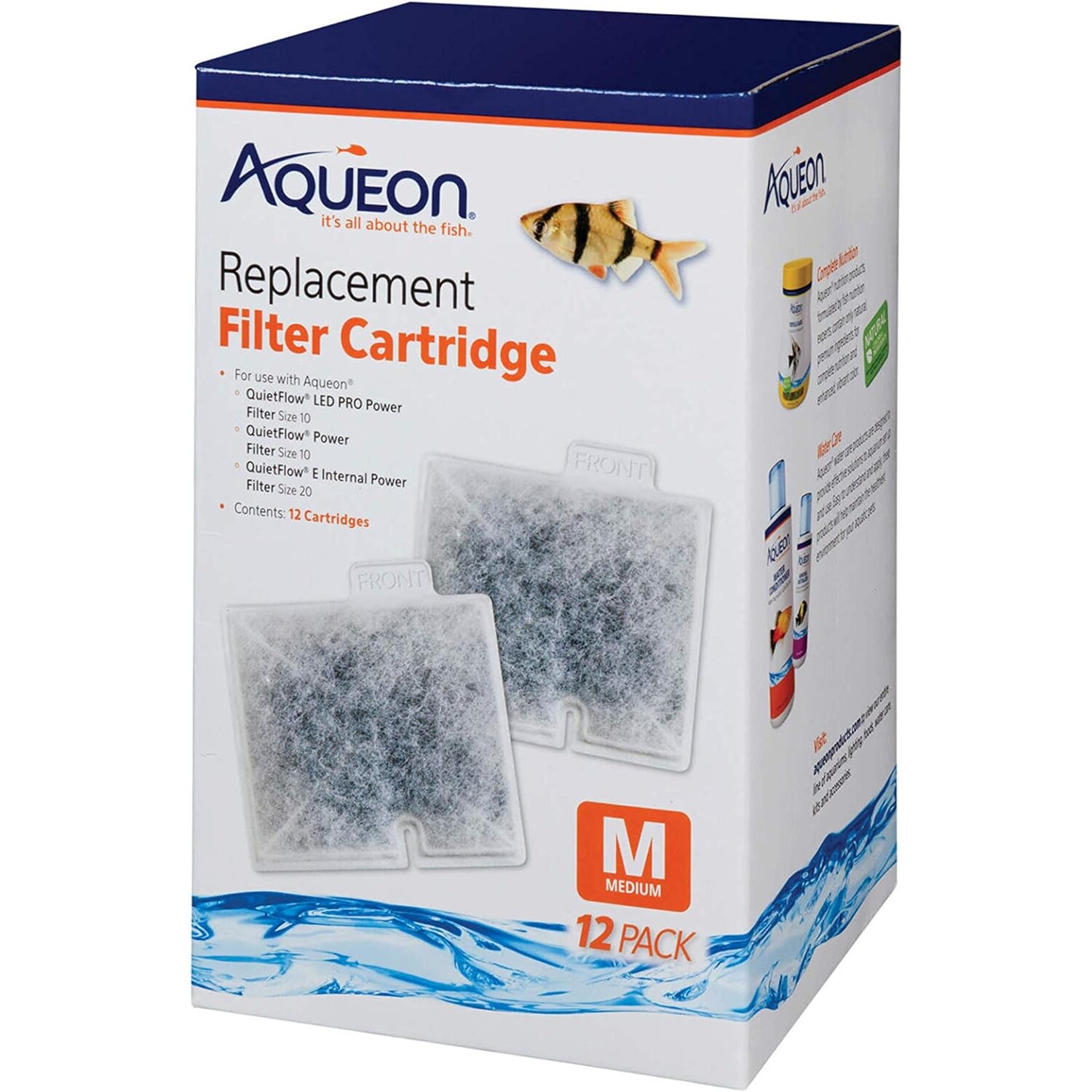 Medium QuietFlow Filter Cartridges – 3 Pack for Crystal Clear — view 11