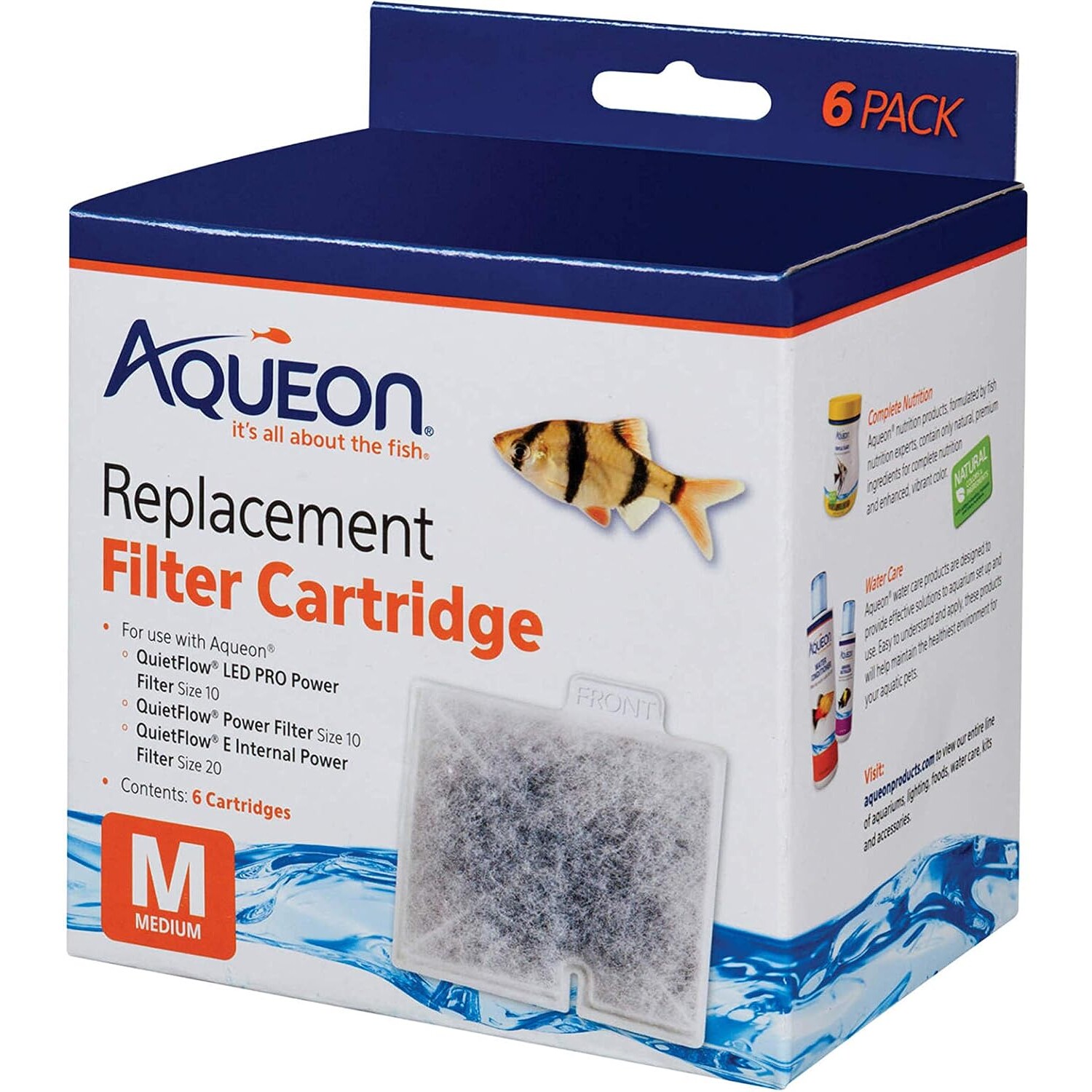 Medium QuietFlow Filter Cartridges – 3 Pack for Crystal Clear — view 9