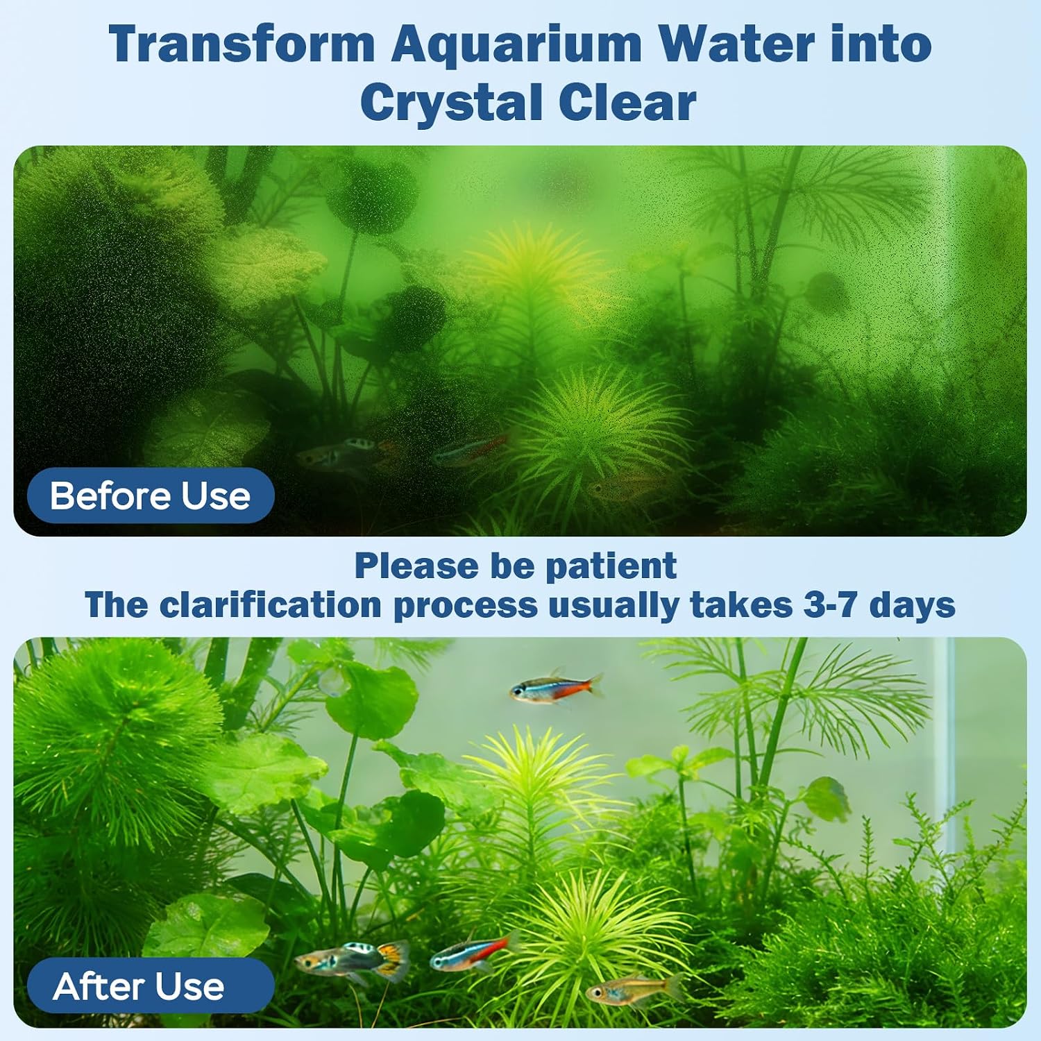Submersible UV Aquarium Filter with Timer – Clear Water & — view 3