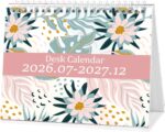 Floral Desk Calendar
