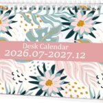 Floral Desk Calendar