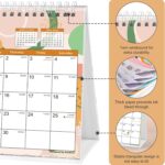 Floral Desk Calendar